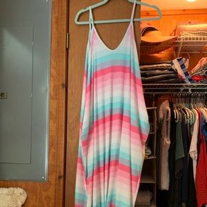 Red dress boutique maxi